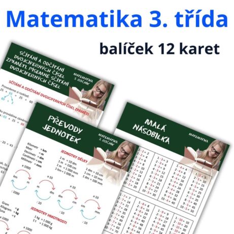 Balíček 12. učebních karet