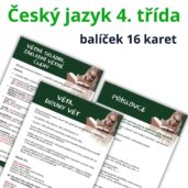 Balíček 16. učebních karet