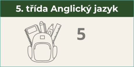Učební pomůcky pro angličtinu 5. třídy