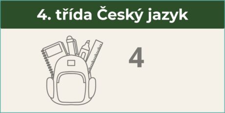 Ikona 4. třídy – gramatika pro čtvrtou třídu